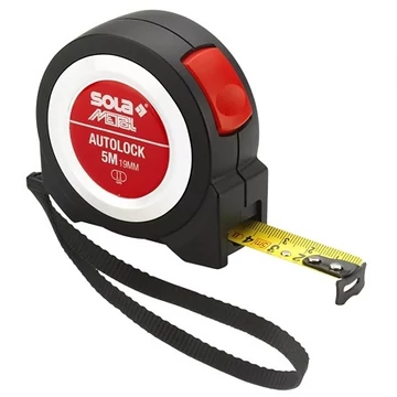 SOLA mérőszalag 5m Autolock 
