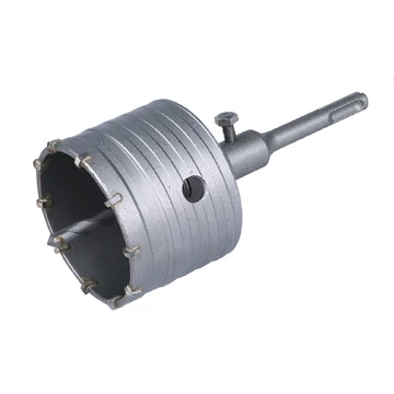 EXTOL PREMIUM körkivágó téglához, SDS Plus befogás; 65-105 mm, M16×100mm hosszúságú szár
