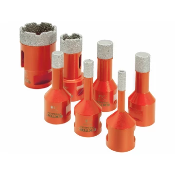EXTOL PREMIUM körkivágó csempére klt. 7 db, gyémánt vágóél; 6-35mm × M14, sarokcsiszolóba fogható EXTOL PREMIUM körkivágó csempére klt. 7 db, gyémánt vágóél; 6-35mm × M14, sarokcsiszolóba fogható