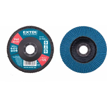 EXTOL INDUSTRIAL lamellás csiszoló INOX, acél és ALUmunkadarabok csiszolására