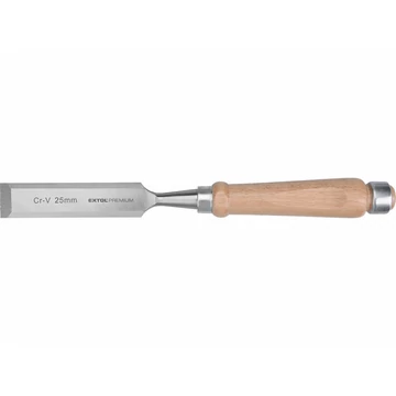 EXTOL PREMIUM Favéső minőségi bükk nyéllel, 25mm, hossz 280mm
