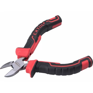 EXTOL PREMIUM oldalcsípő fogó, mini; 115 mm, kétszínű műanyag nyél, rugós EXTOL PREMIUM oldalcsípő fogó, mini; 115 mm, kétszínű műanyag nyél, rugós