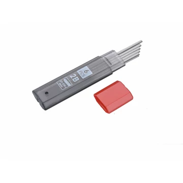 EXTOL PREMIUM póthegy 8853005 ácsceruzához; 1,8×0,95×60 mm, 2B, 6 db, műanyag dobozban