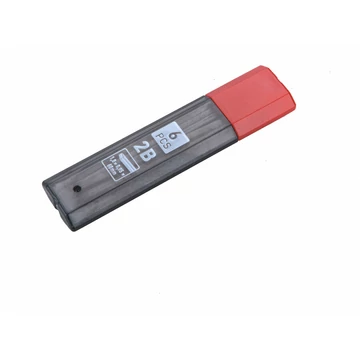 EXTOL PREMIUM póthegy 8853005 ácsceruzához; 1,8×0,95×60 mm, 2B, 6 db, műanyag dobozban