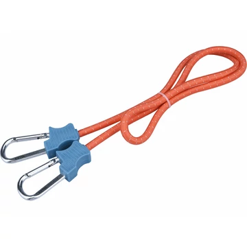 EXTOL PREMIUM gumipók 1 db, 120 cm × 10mm,  mindkét végén karabínerrel, extra erős gumi