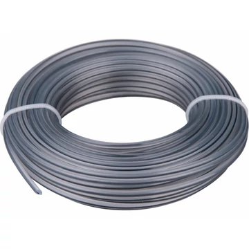 EXTOL PREMIUM damil szegélynyíró géphez 2,4 mm, kör keresztmetszetű, fekete közép/dual power, 15m