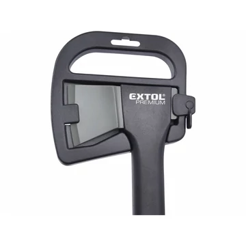 EXTOL PREMIUM Balta, nylon nyél 550 g, 230 mm hosszú hajlított nyél, TPR gumis markolat