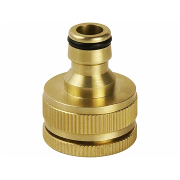 EXTOL PREMIUM  kuplung csatlakozó, réz, belsőmenetes; 3/4" és 1"
