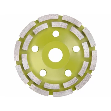 EXTOL CRAFT gyémántcsiszoló korong; 125mm×22,2mm, kétsoros