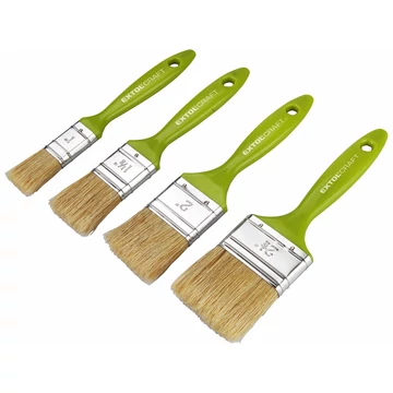 EXTOL CRAFT Lapos ecset, 4db-os készlet, 25-38-50-63mm