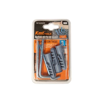 Képakasztó+tipli 5x70mm 3db-os KMT (12db/karton)