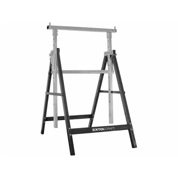 EXTOL CRAFT asztalosbak/festőbak állítható, összecsukható; 810mm-1300mm, max. terhelés: 150kg, saját tömeg: 6,5 kg, festett fémlábak