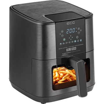 ECG AF 5500 Crunchy Forrólevegős fritőz, 5,5L
