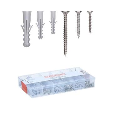 Csavar készlet tiplivel PZ1-PZ2 M5-M8 249db Black&amp;Decker