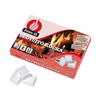 Alágyújtós 48 kockás 300gr Petro Alágyújtós 48 kockás 300gr Petro