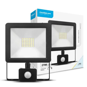 Modee Lighting LED Reflektor A2-series + Sensor 30W 120° 6000K (2700 lumen) ERP Modee Lighting LED Reflektor A2-series + Sensor 30W 120° 6000K (2700 lumen) ERP