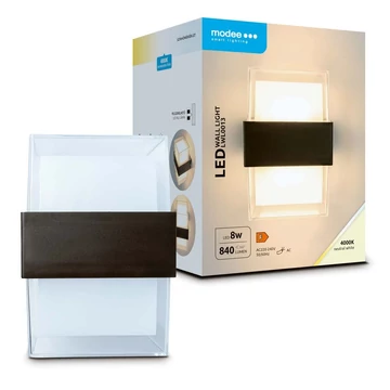 Modee LED Fali Lámpa (LWL0013) 8W IP44 105x95x135mm 4000K (840 lumen) Modee LED Fali Lámpa (LWL0013) 8W IP44 105x95x135mm 4000K (840 lumen)