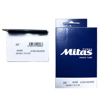 28-29X1,75-2,45 AV40 (47/62-622/635) MITAS tömlő 28-29X1,75-2,45 AV40 (47/62-622/635) MITAS tömlő