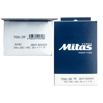 700x28-45C AV40 (28/47-622/635) (28x1,1x1,75) MITAS tömlő 700x28-45C AV40 (28/47-622/635) (28x1,1x1,75) MITAS tömlő