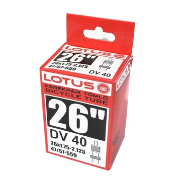 26x1,75-2,125 DV40 (47/57-559) LOTUS tömlő 26x1,75-2,125 DV40 (47/57-559) LOTUS tömlő