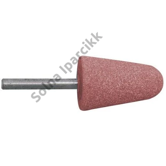 WEILER / SWATYCOMET Csapos csiszolókő, kúpos-gömbölyű rózsaszín 16x16xS6 4A60P4V F52D
