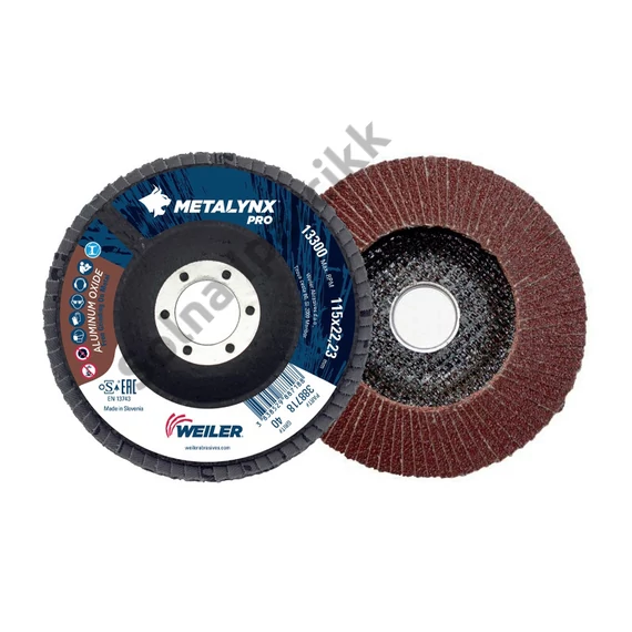 METALYNX PRO (SWATYCOMET) lamellás csiszolótányér F29 kúpos 115x22,2 P40A