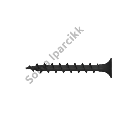 Gipszkarton csavar (fához) 3,5x55 mm 