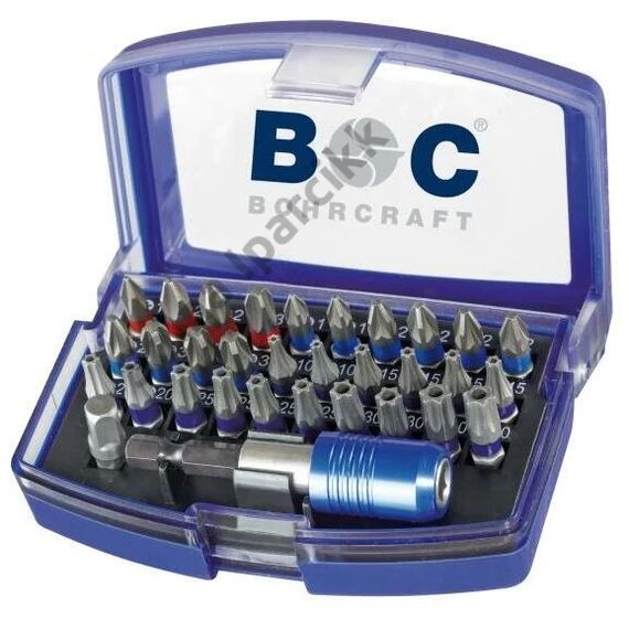 BOHRCRAFT bitkészlet 32r. PH+PZ+T PB32
