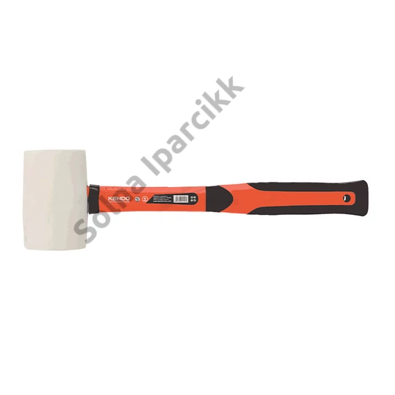 KENDO gumikalapács, üvegszálas 680g fehér No.25511