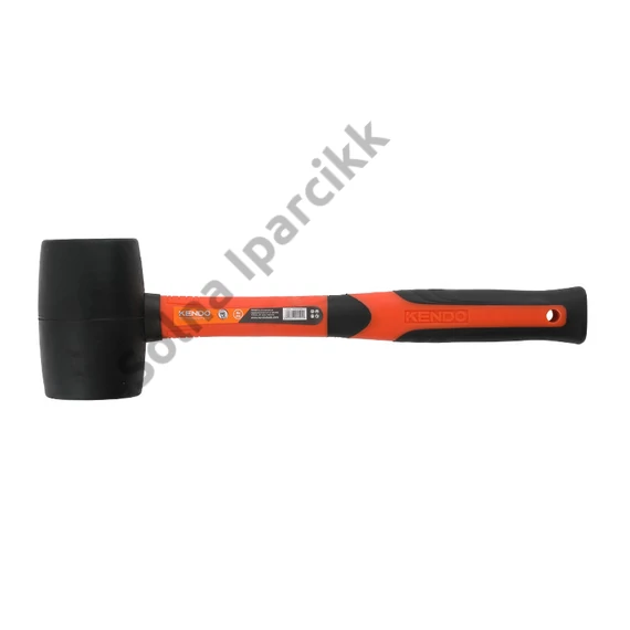 KENDO gumikalapács, üvegszálas 680g fekete No.25515