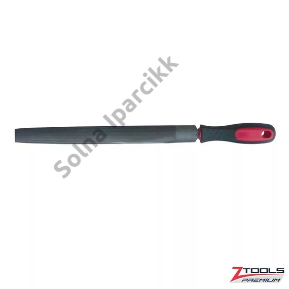 Z-TOOLS félkerek- hegyesvégű reszelő, nyelezve 200/2