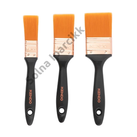 KENDO festőecset készlet 3r. 1"/25,4mm-2"/50,8mm No.46401