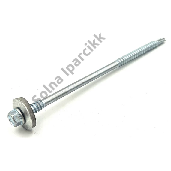 Hatlapfejű önfúró lemezcsavar szendvicspanelhez 5,5/6,3x65mm/T19 + EPDM alátét 