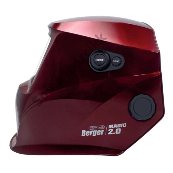 BERGER automata fejpajzs MAGIC 2.0 4S metálbordó