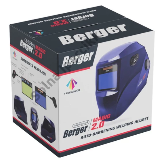 BERGER automata fejpajzs MAGIC 2.0 4S metálkék