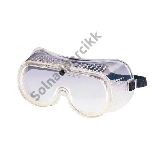 Z-TOOLS védőszemüveg víztiszta, gumipántos SG-201