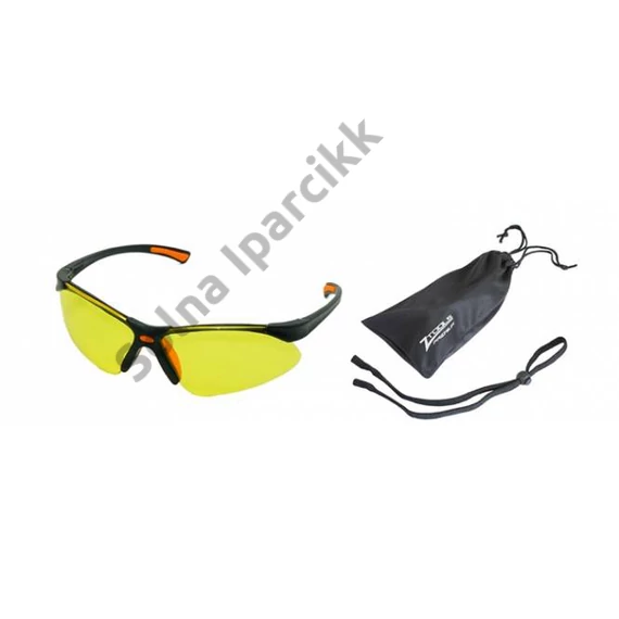 Z-TOOLS védőszemüveg 3r. sárga ZTP7599S