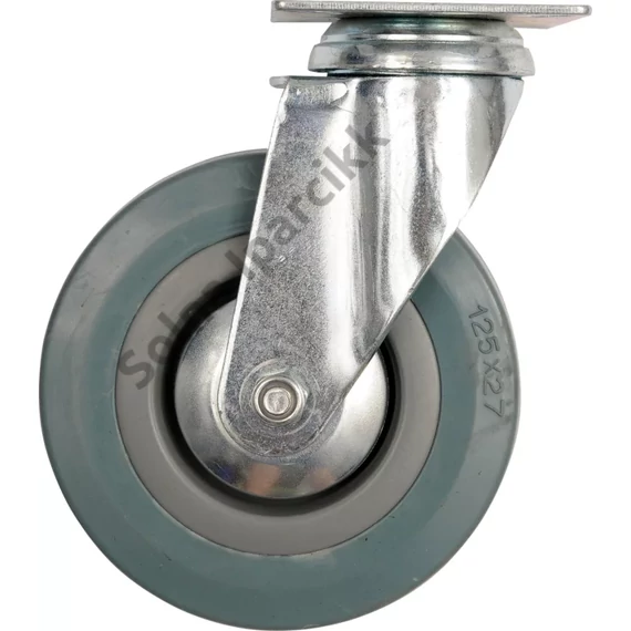 VOREL Ipari kerék forgó szürke 50mm