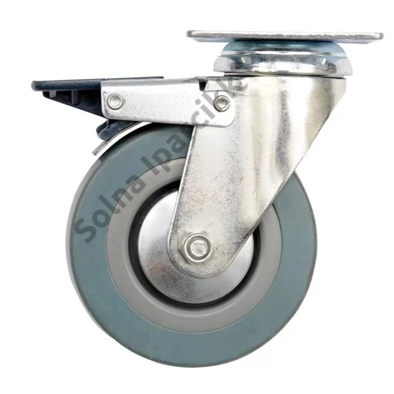 VOREL Ipari kerék forgós fékkel 50mm
