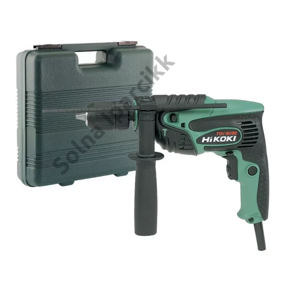 HIKOKI FDV16VB2 ütvefúró-csavarozógép 550W 13mm gyorstokmány, koffer