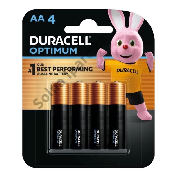 DURACELL Optimum, alkáli elem, AA Boost, 4 db