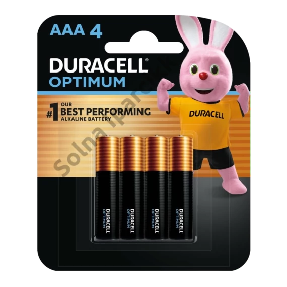 DURACELL Optimum, alkáli elem, AAA Boost, 4 db