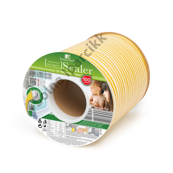 Fehér öntapadós ajtó- ablakszigetelő 100m (2x50m)