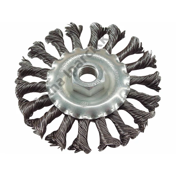 EXTOL CRAFT drótcsiszoló körkefe  sodort, M14×2 sarokcsiszolóra; 115mm, 11000 ford/perc