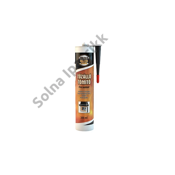 United Sealants Tűzálló tömítő 300ml (Kályhatömítő)
