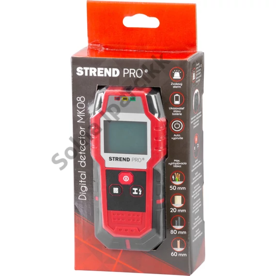 Strend Pro MK08, fény és feszültség detektor, digitális