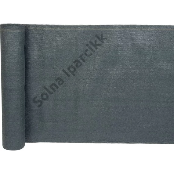 Szövet árnyékoló POPULAR.NET 1x10 m, HDPE, UV, 150 g/m2, 90% antracit