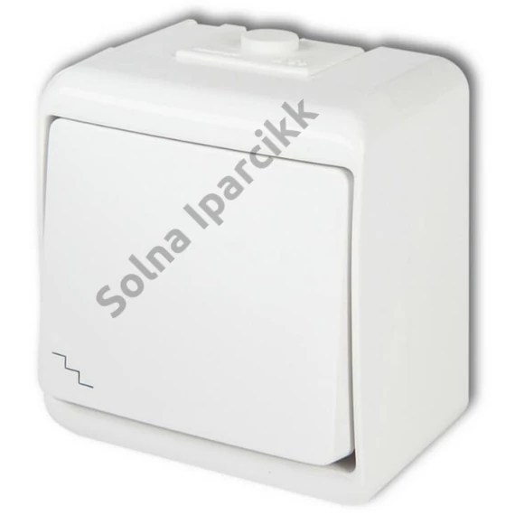 GAO 22041 Aquastar váltókapcsoló, fehér IP44