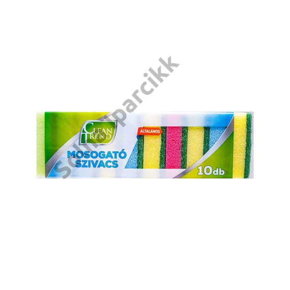 Mosogatószivacs általános 10db Clean Trend