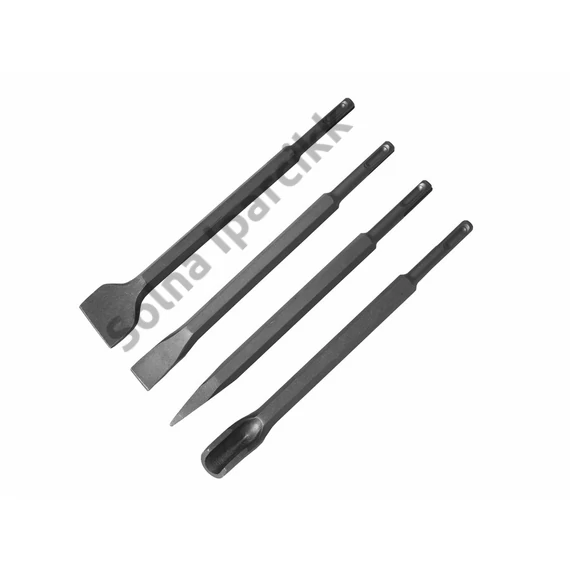 EXTOL PREMIUM Betonvéső SDS PLUS, 4db-os készlet, 250mm
